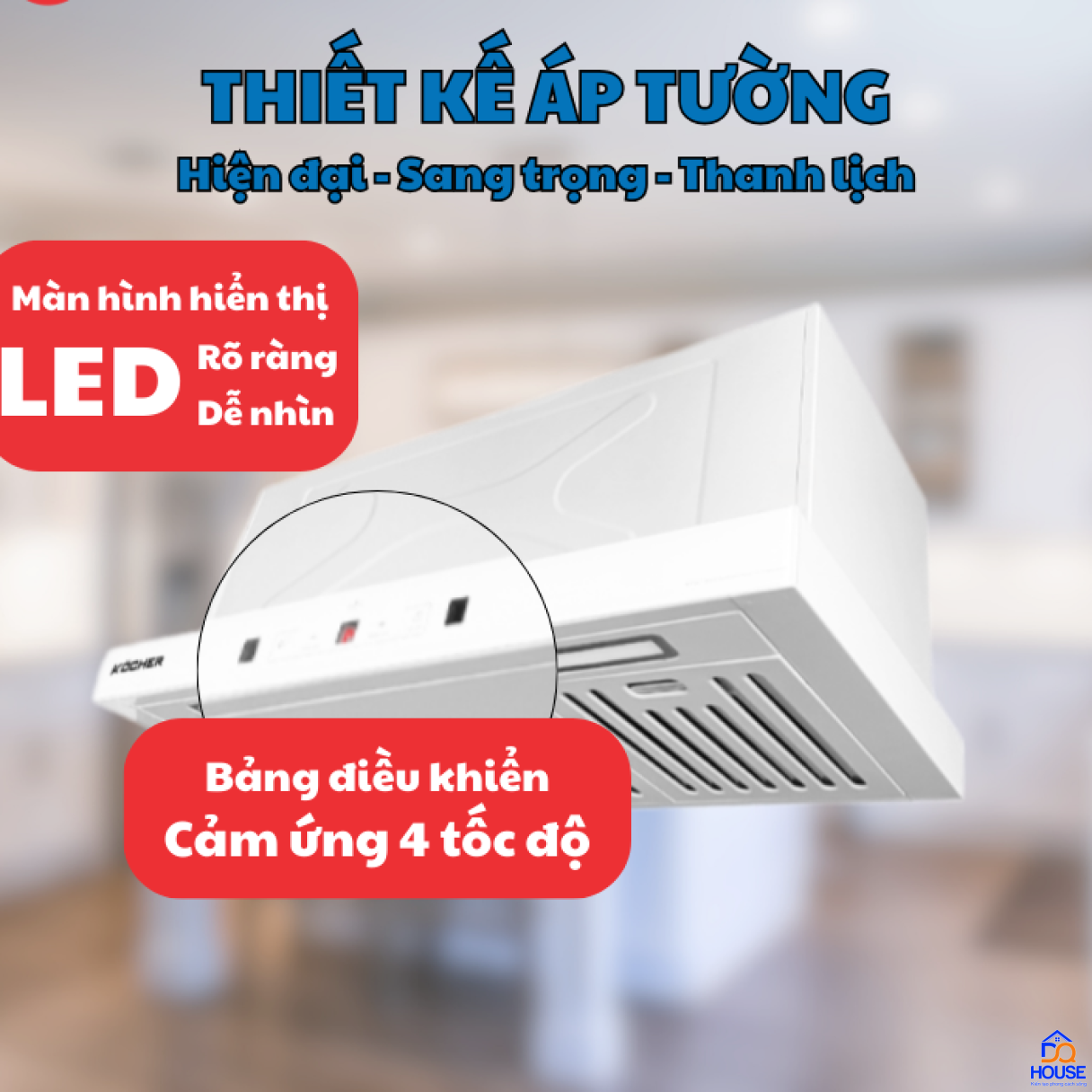 Máy hút mùi Kocher TURBO X-350T 