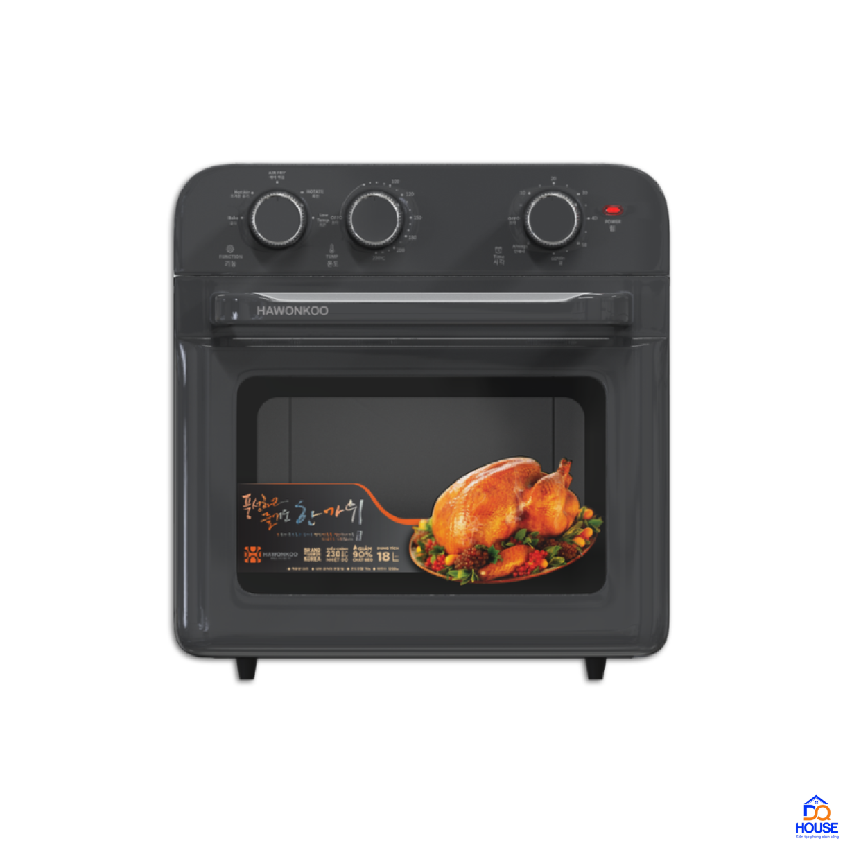 Nồi chiên không dầu Hawonkoo AFH-180-GR 