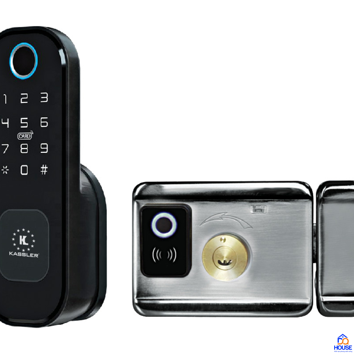 Khóa cửa cổng Kassler KL-579bl CHỐNG NƯỚC ( tặng vỏ hộp chống nước) 
