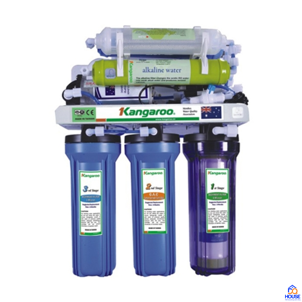 Máy lọc nước Kangaroo RO KG104 - 7 lõi không vỏ tủ 