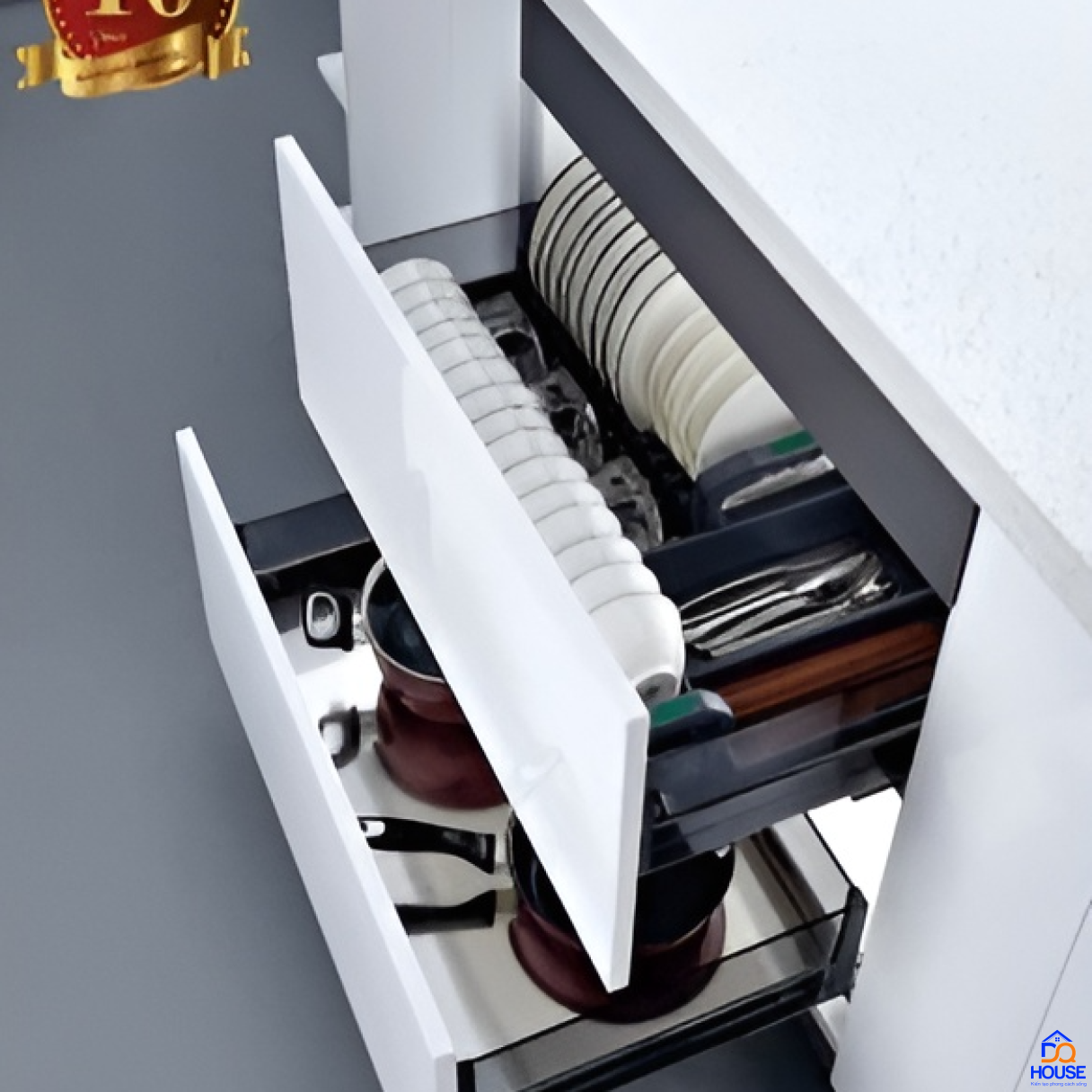 Kệ chén đũa, muỗng B-Gem BG-KC02C_700 
