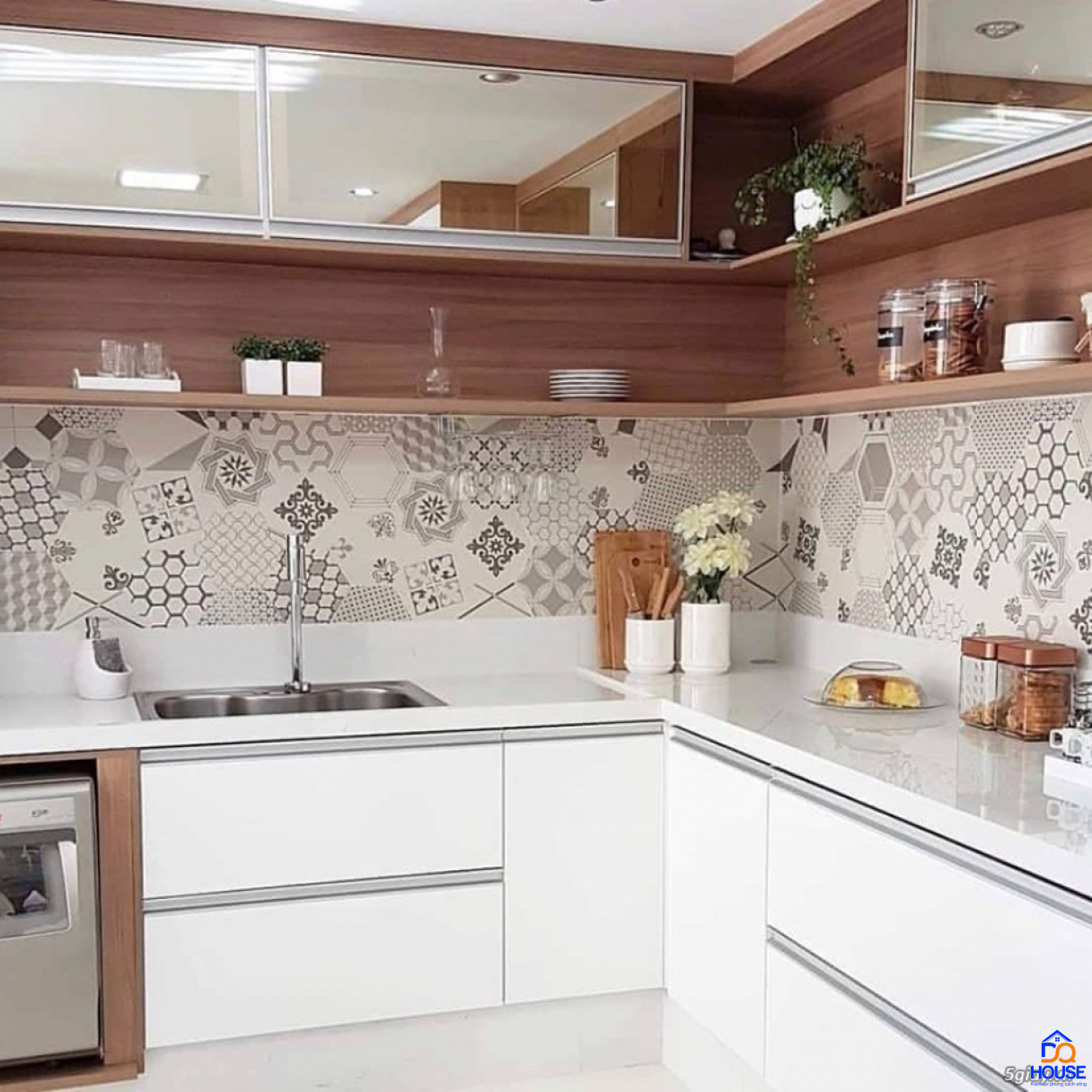 Tủ bếp nhựa Pima 28