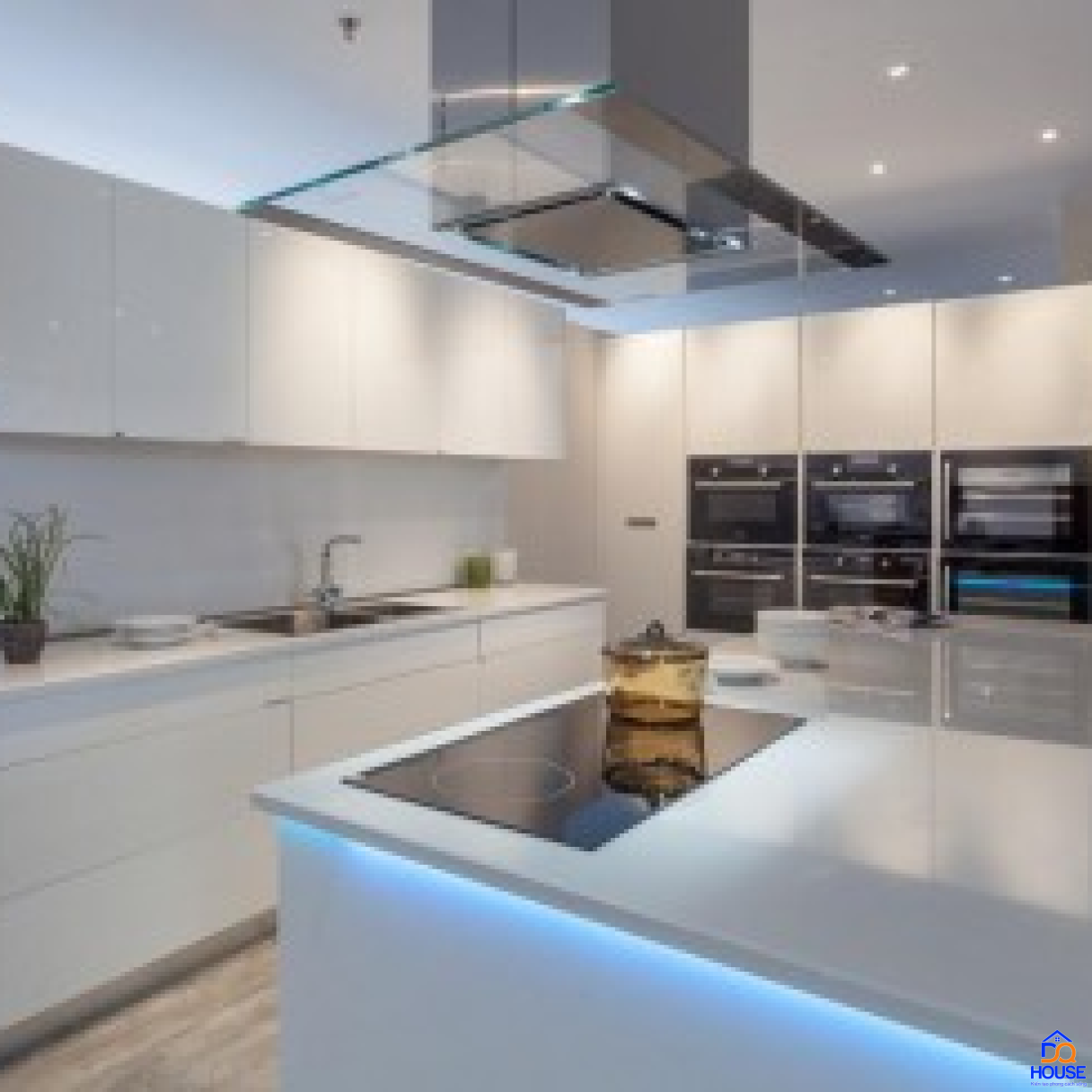 Tủ bếp Laminate hiện đại 11