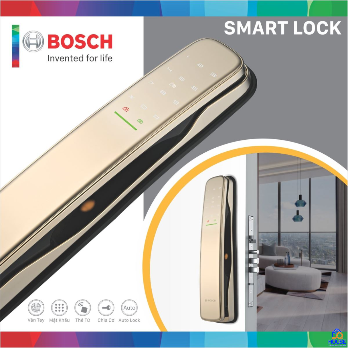 Khóa vân tay Bosch EL800A EU 