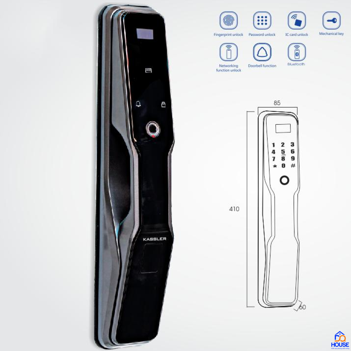 Khóa vân tay Kassler KL-868 