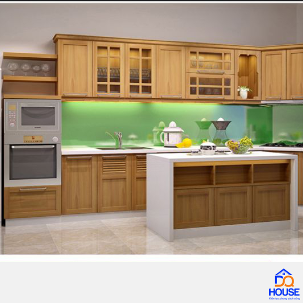 Tủ bếp có quầy đảo 2