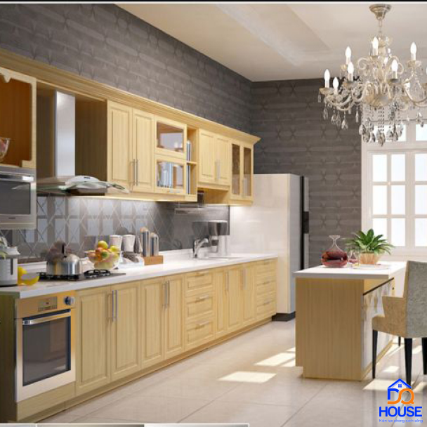 Tủ bếp có quầy đảo 3