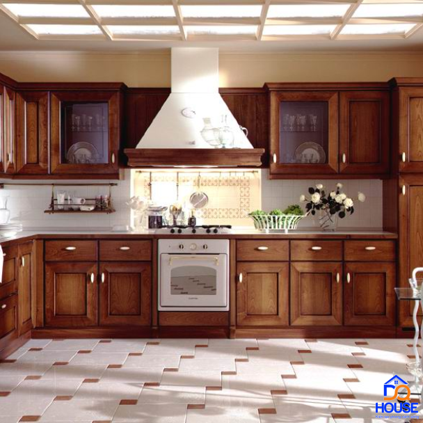 Tủ bếp chữ L hiện đại 11