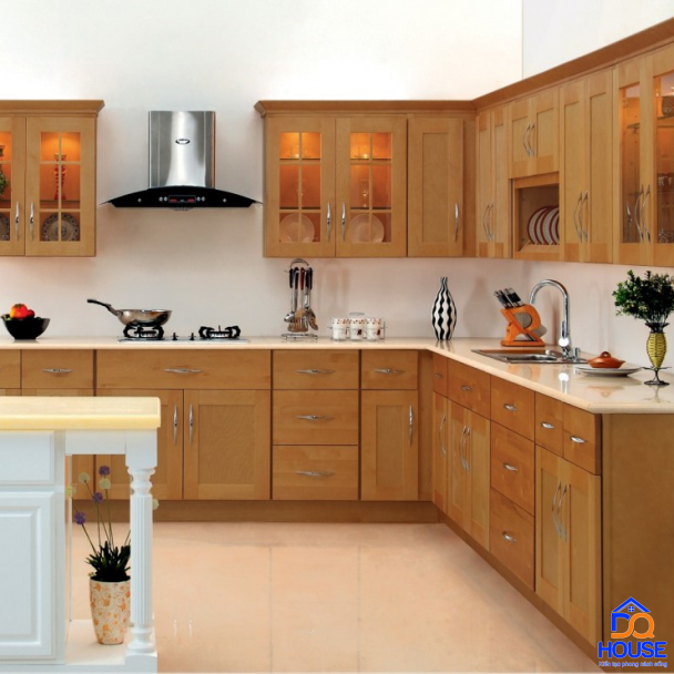 Tủ bếp chữ L hiện đại 10