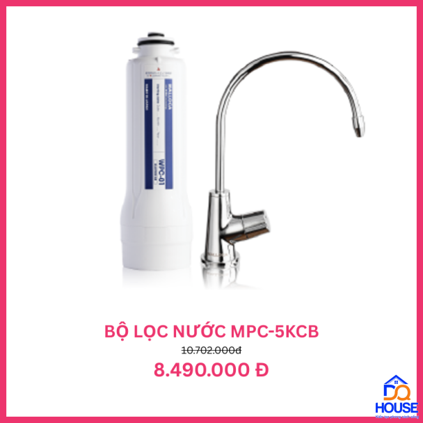 Bộ lọc nước nano Malloca MPC-5KCB 
