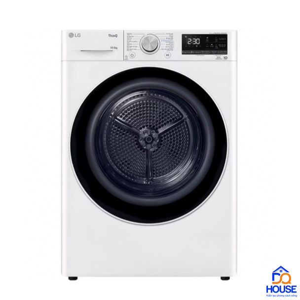 Máy Sấy Bơm Nhiệt Inverter 10.5 Kg LG DVHP50P BPTPEVN 