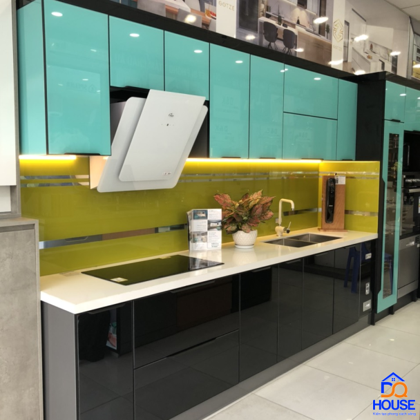 Tủ bếp thùng Inox hiện đại 19