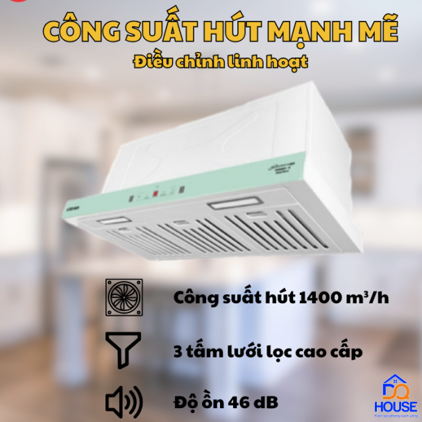 Máy hút mùi Kocher TURBO X-668N 