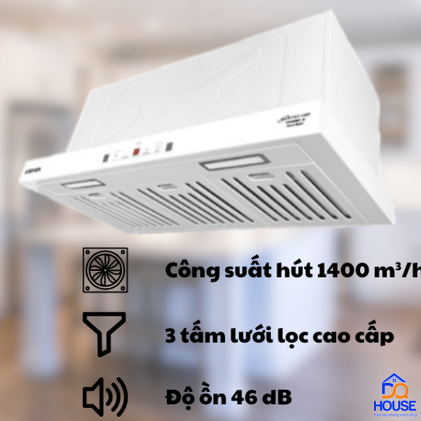 Máy hút mùi Kocher TURBO X-668T 