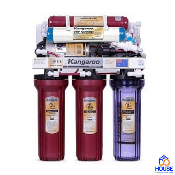 Máy lọc nước kangaroo 6 lõi lọc KG116 không vỏ tủ 