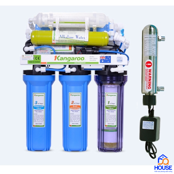 Máy lọc nước Kangaroo KG 104 UV không vỏ tủ 
