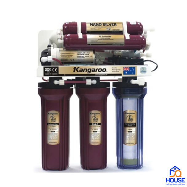 Máy lọc nước Kangaroo 6 lõi KG106 không vỏ tủ 