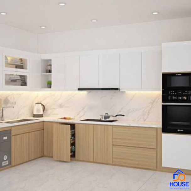Tủ bếp Laminate mẫu mới 18