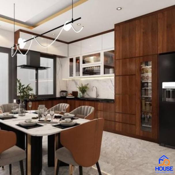 Tủ bếp Laminate mẫu mới 17
