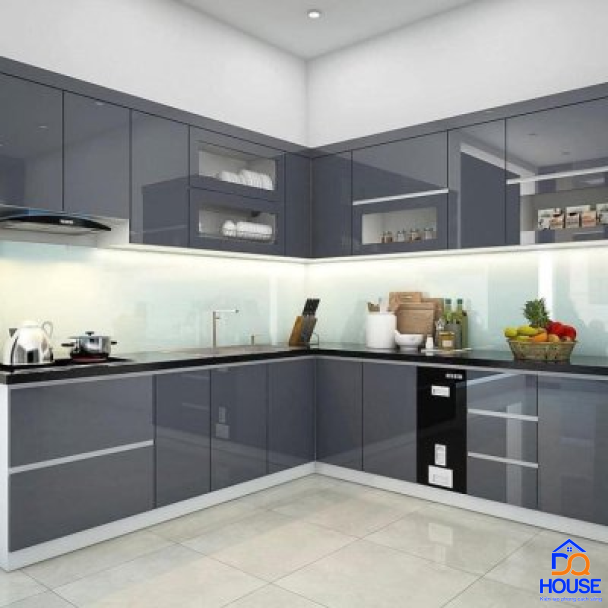 Tủ bếp Acrylic mẫu mới 53
