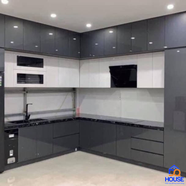 Tủ bếp Acrylic mẫu mới 26