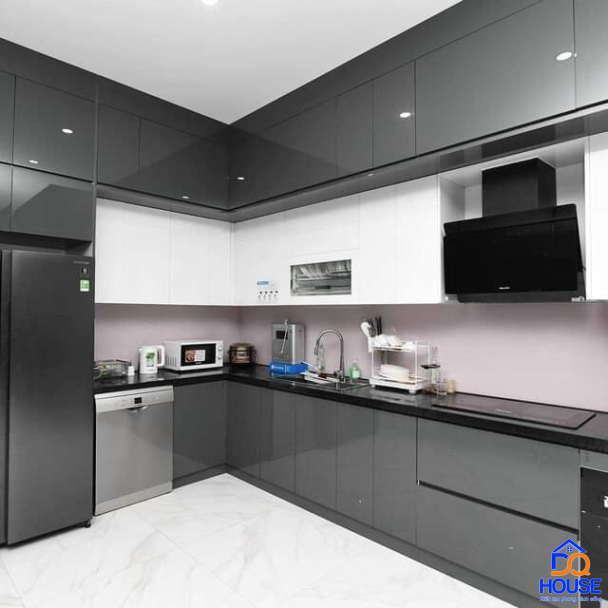 Tủ bếp Acrylic mẫu mới 17