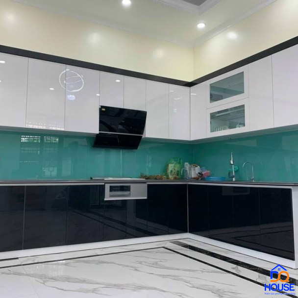 Tủ bếp Acrylic mẫu mới 20