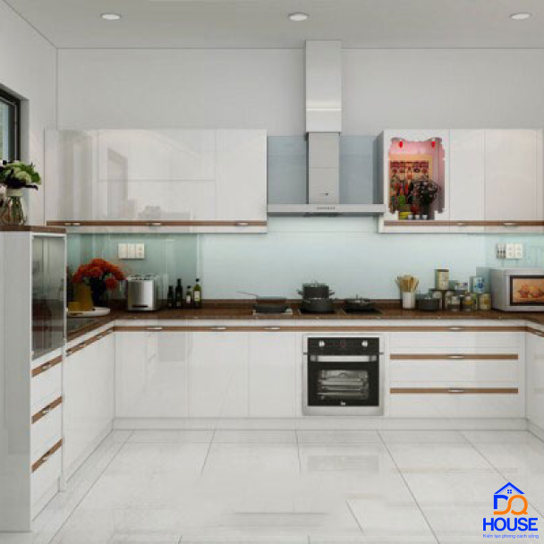 Tủ bếp Acrylic hiện đại 64