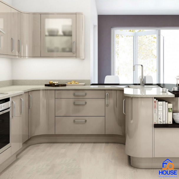 Tủ bếp Acrylic hiện đại 61