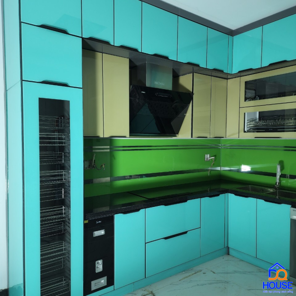 Tủ bếp thùng Inox hiện đại 20