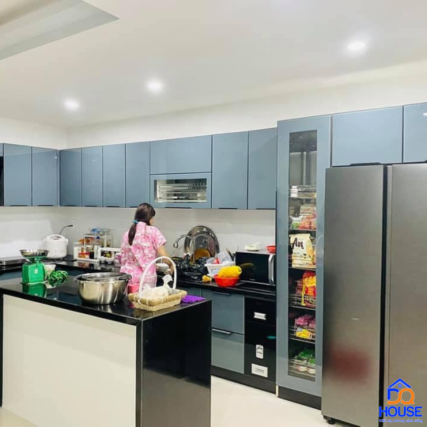 Tủ bếp thùng Inox hiện đại 26