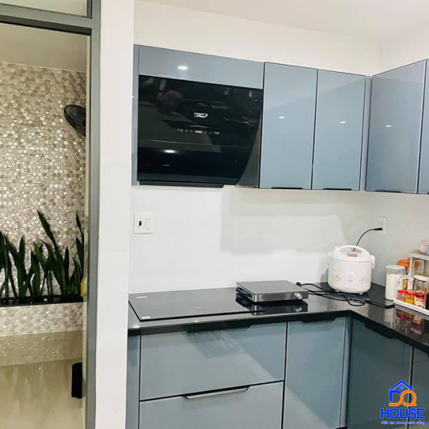 Tủ bếp thùng Inox hiện đại 32