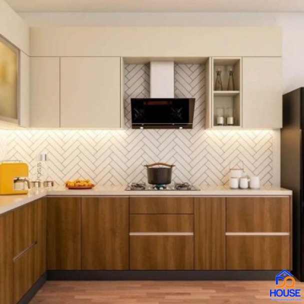 Tủ bếp Laminate mẫu mới 9