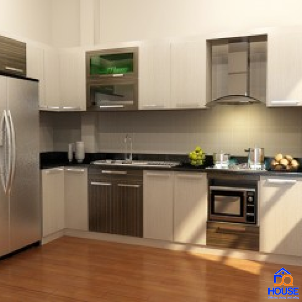 Tủ bếp Laminate hiện đại 7